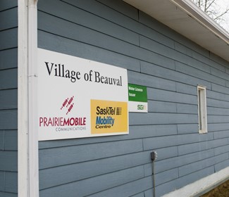 Village Office Signage
