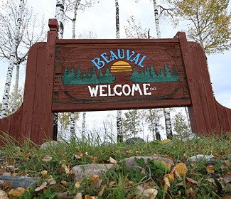 Welcome to Beauval Sign